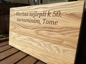 Obrázok Doska na krájanie - gravír z oboch strán 