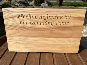 Obrázok Doska na krájanie - gravír z oboch strán 