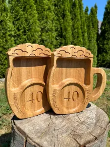 Obrázok Drevené pivko s možnosťou gravírovania
