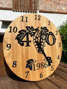 Obrázok Hodiny Hrozno 40cm