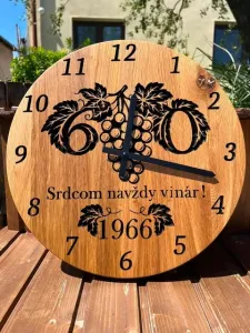 Obrázok Hodiny Hrozno 40cm