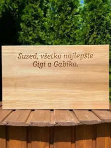 Obrázok Doska na krájanie - gravír z oboch strán