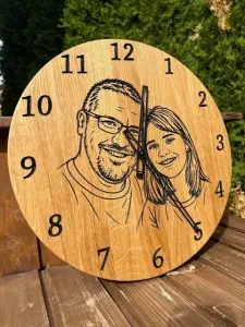 Obrázok Hodiny vlastný motív 40cm
