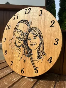 Obrázok Hodiny vlastný motív 40cm