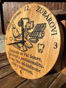 Obrázok Hodiny Zubár 30cm