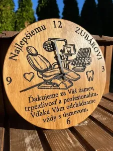 Obrázok Hodiny Zubár 30cm